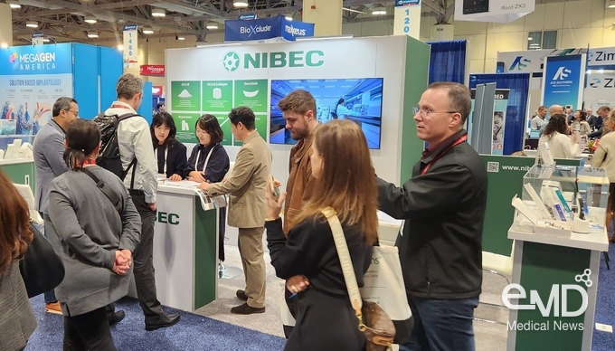 나이벡, 세계 치주학회 AAP 2025 첫 참가 ... 미국 인허가 앞둔 재생소재 공개