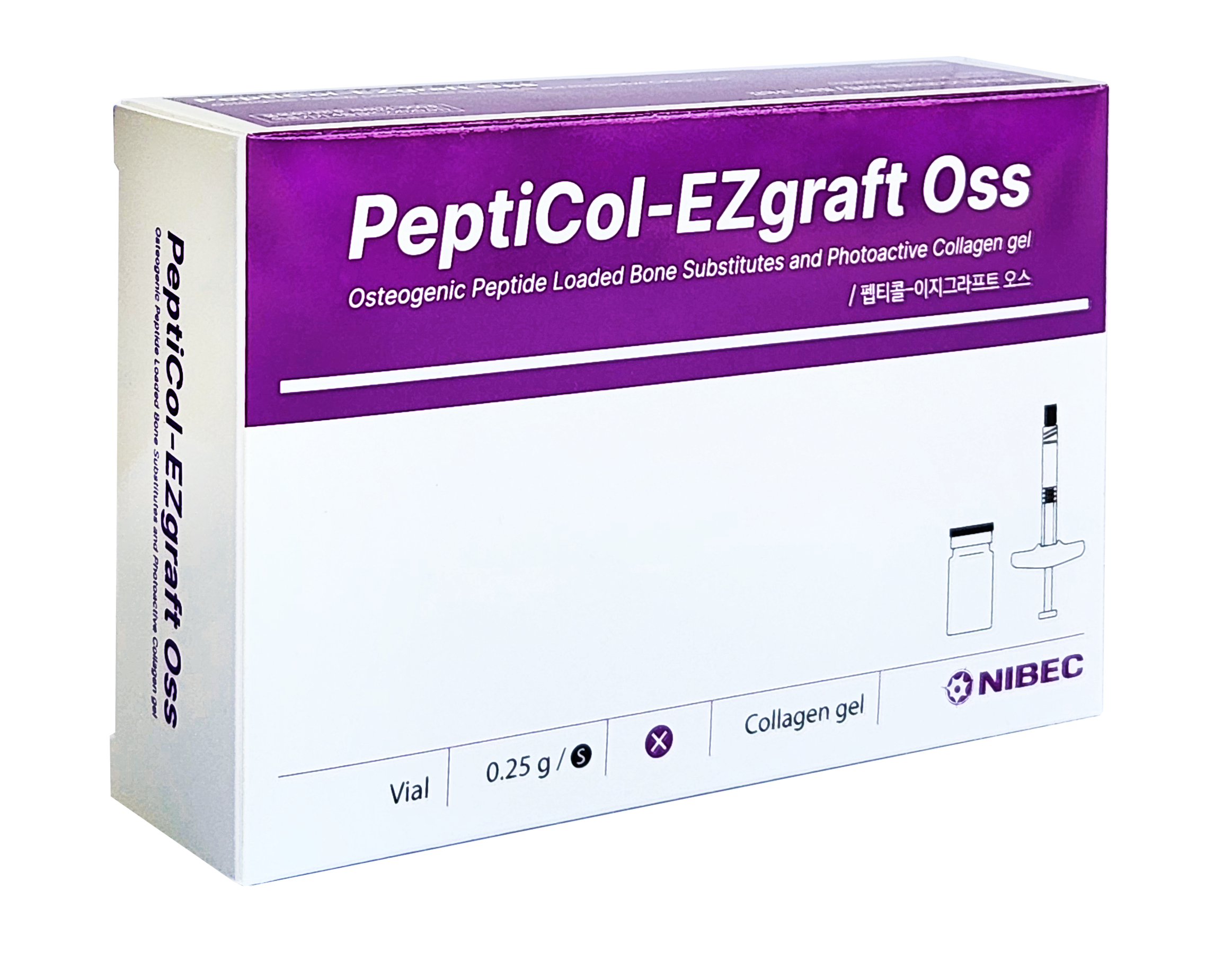 PeptiCol-EZgraft Oss 제품 이미지